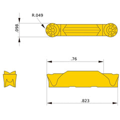 GY2M0250E125N-BM VP20RT GY INSERT