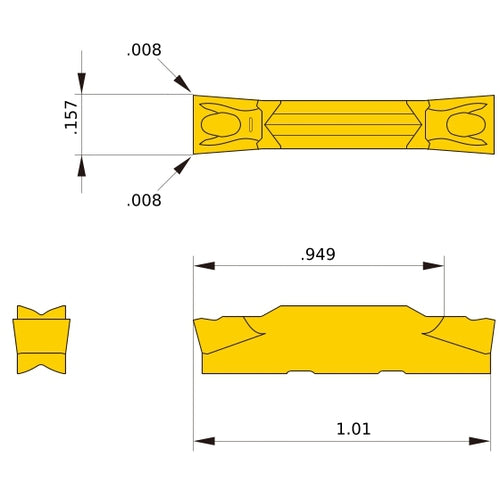 GY2M0400G020N-MM MY5015 GY INSERT