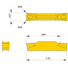 GY2M0400G020N-MM MY5015 GY INSERT