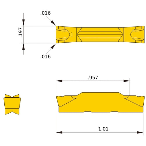 GY2M0500H040N-GM NX2525 GY INSERT
