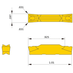 GY2M0500H080N-MM MY5015 GY INSERT