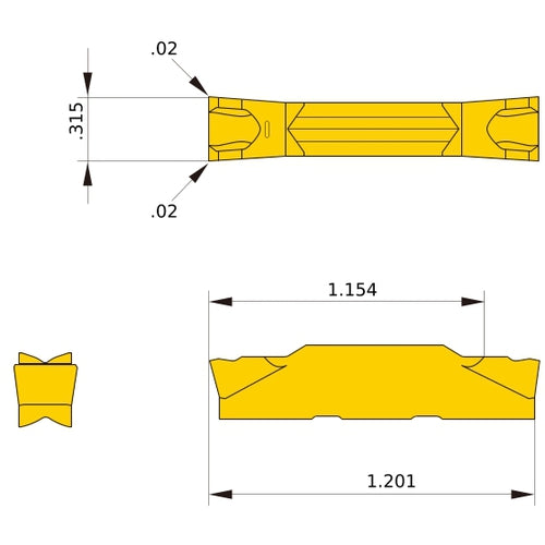 GY2M0800K050N-GM VP20RT GY INSERT