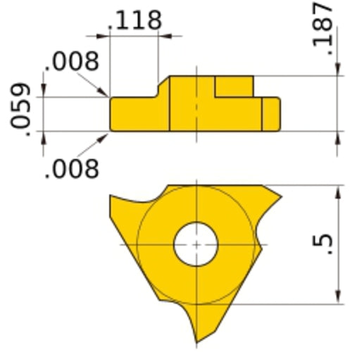 MGTR43150 UTI20T INSERT