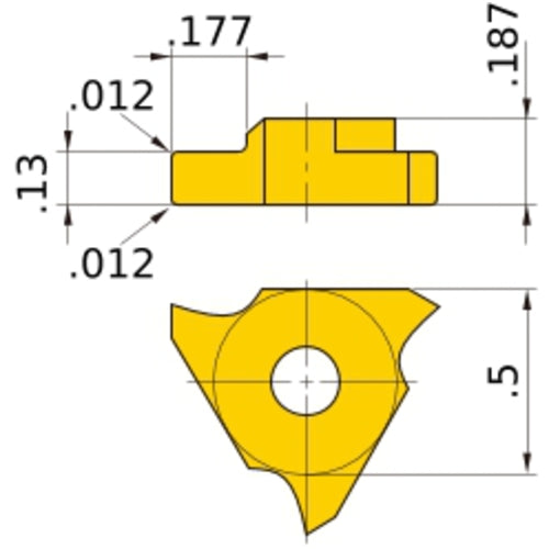 MGTR43330 UTI20T INSERT
