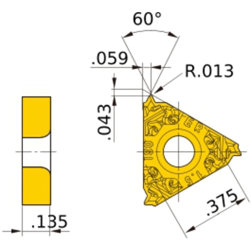 MMT16ER250ISO-S VP15TF INSERT