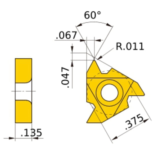 MMT16ERG60 VP15TF INSERT