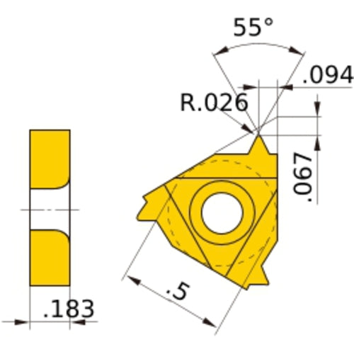 MMT22IR050W VP10MF INSERT