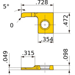 SBAT308000L VP15KZ INSERT