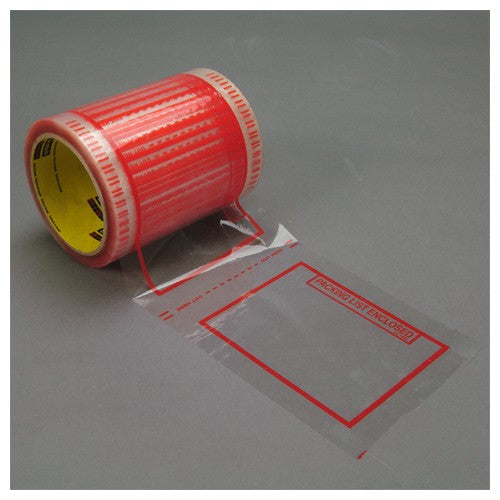 Scotch Pouch Tape 829 5″ × 6″ (333 pouches/roll) - Industrial Tool & Supply