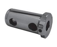 Type LB Tool Holder Bushings - Part #  TBLB-15-1000-B - (OD: 1-1/2") (ID: 1") (Head Thickness: 3/8") (Center Hole Distance: 1-1/4"   &   Shoulder to Center of First Hole: 1/2"   ) (Length Under Head: 3-1/8") - Industrial Tool & Supply