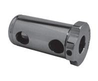 Type LB Tool Holder Bushings - Part #  TBLB-15-1250-B - (OD: 1-1/2") (ID: 1-1/4") (Head Thickness: 3/8") (Center Hole Distance: 1-1/4"   &   Shoulder to Center of First Hole: 1/2"   ) (Length Under Head: 3-1/8") - Industrial Tool & Supply