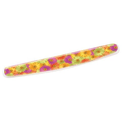 3M Gel Wrist Rest WR308DS Clear Gel Design Compact Size Daisy 2.75″ × 18″ x .75″ - Industrial Tool & Supply