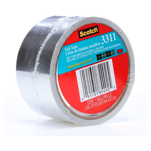 ‎Scotch Foil Tape 3311-10A 2.0″ × 10 yd (50.8 mm × 9 1 m) - Industrial Tool & Supply