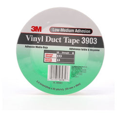 3M Vinyl Duct Tape 3903 White 2″ × 50 yd 6.5 mil 2 Individually Wrapped Conveniently Packaged - Industrial Tool & Supply