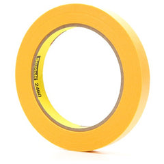 Scotch Ultimate Paint Edge Masking Tape 2460 Gold 1/2″ × 60 yd 3.3 mil - Industrial Tool & Supply