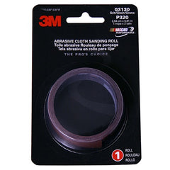 3M Abrasive Cloth Sanding Roll 03130 1″ × 2 yd extra fine - Industrial Tool & Supply