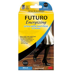 Medium Black F Cut FUTURO™ Ultra Sheer Pantyhose Alt Mfg # 20129 - Industrial Tool & Supply
