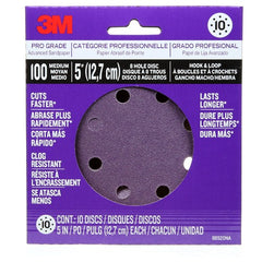‎3M Pro Grade Sanding Discs 88520NA-9-B 5″ × 8 Hole 100 grit - Industrial Tool & Supply