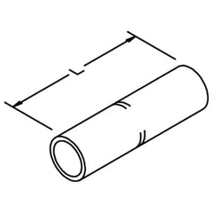 3M Scotchlok Copper Standard Barrel Connector 10003 up to 35 kV 2 AWG Brown - Industrial Tool & Supply