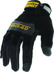 Vibration Impact Resistant Work Glove - Black/Gray - Large - Industrial Tool & Supply