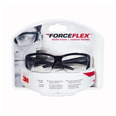 3M ForceFlex Eyewear 92232H1-DC Black Clear Lens Anti-Scratch - Industrial Tool & Supply