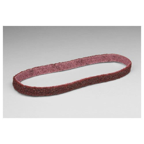 Scotch-Brite Surface Conditioning Low Stretch Belt SC-BL A/O Medium 1/2″ × 24″ - Industrial Tool & Supply