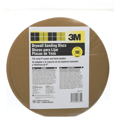 ‎3M Drywall Sanding Discs DW9-100 9″ - Industrial Tool & Supply