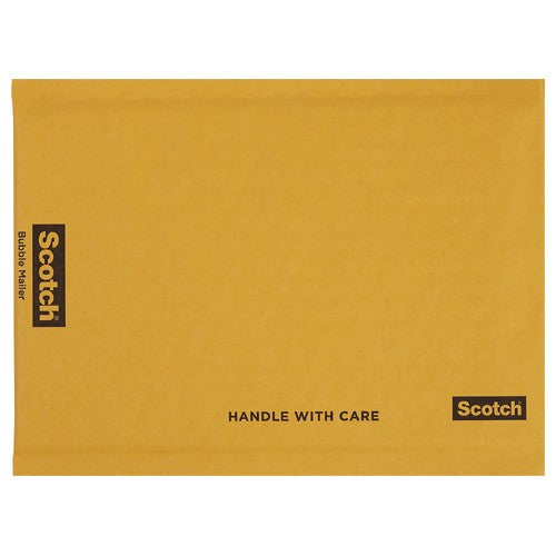 ‎Scotch Kraft Bubble Mailer 6-Pack 7974-6 9.5″ × 13.5 Size #4 - Industrial Tool & Supply