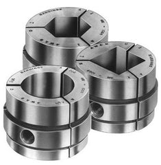 Collet Pad for Warner & Swasey Machine #5 - 1-15/16" Square Serrated - Part #  CP-WS6SE19375 - Industrial Tool & Supply