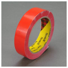 24 mm × 66 m Scotch Colored Film Tape Red Alt Mfg # 61650 - Industrial Tool & Supply