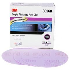 5 - P1200 Grit - 30568 Film Disc - Industrial Tool & Supply
