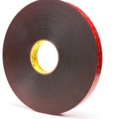 List 5925 1" x 72 yds VHB Acrylic Foam Tape - Black - Industrial Tool & Supply