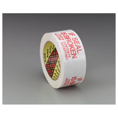 Scotch Printed Message Box Sealing Tape 3771 White 48 mm × 100 m - Industrial Tool & Supply