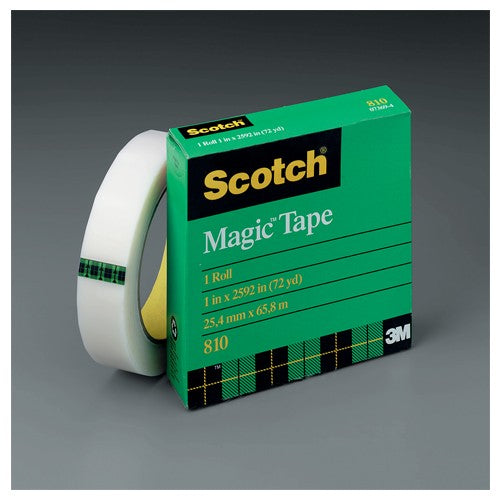 Scotch Magic Tape 810 1″ × 2592″ Boxed - Industrial Tool & Supply