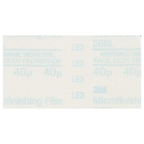 3M Microfinishing PSA Film Type D Sheet 268L 12″ × 14″ 60 Micron - Industrial Tool & Supply