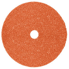 3M Cubitron II Fibre Disc 987C 36+ 4″ × 5/8″ Die 400FF - Industrial Tool & Supply