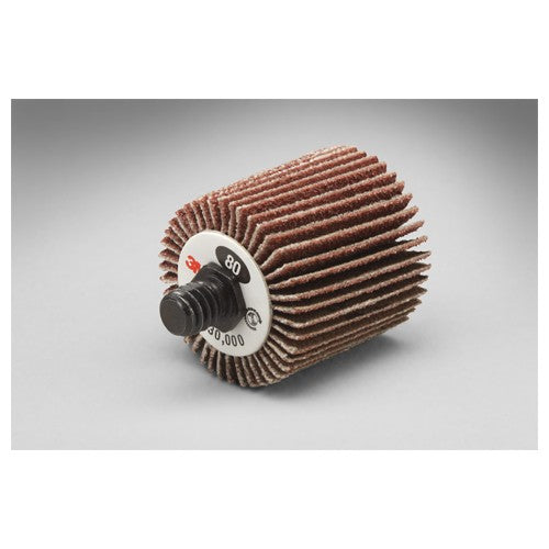 ‎3M Flap Wheel 244D Type 84 1″ × 1″ × 1/4-20 External 80 - Industrial Tool & Supply