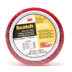 Scotch Security Message Box Sealing Tape 3779 Clear 48 mm × 100 m - Industrial Tool & Supply