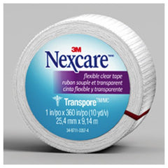 Nexcare Transpore Flexible Clear First Aid Tape 527-P1 2″ × 10 yds Wrapped - Industrial Tool & Supply